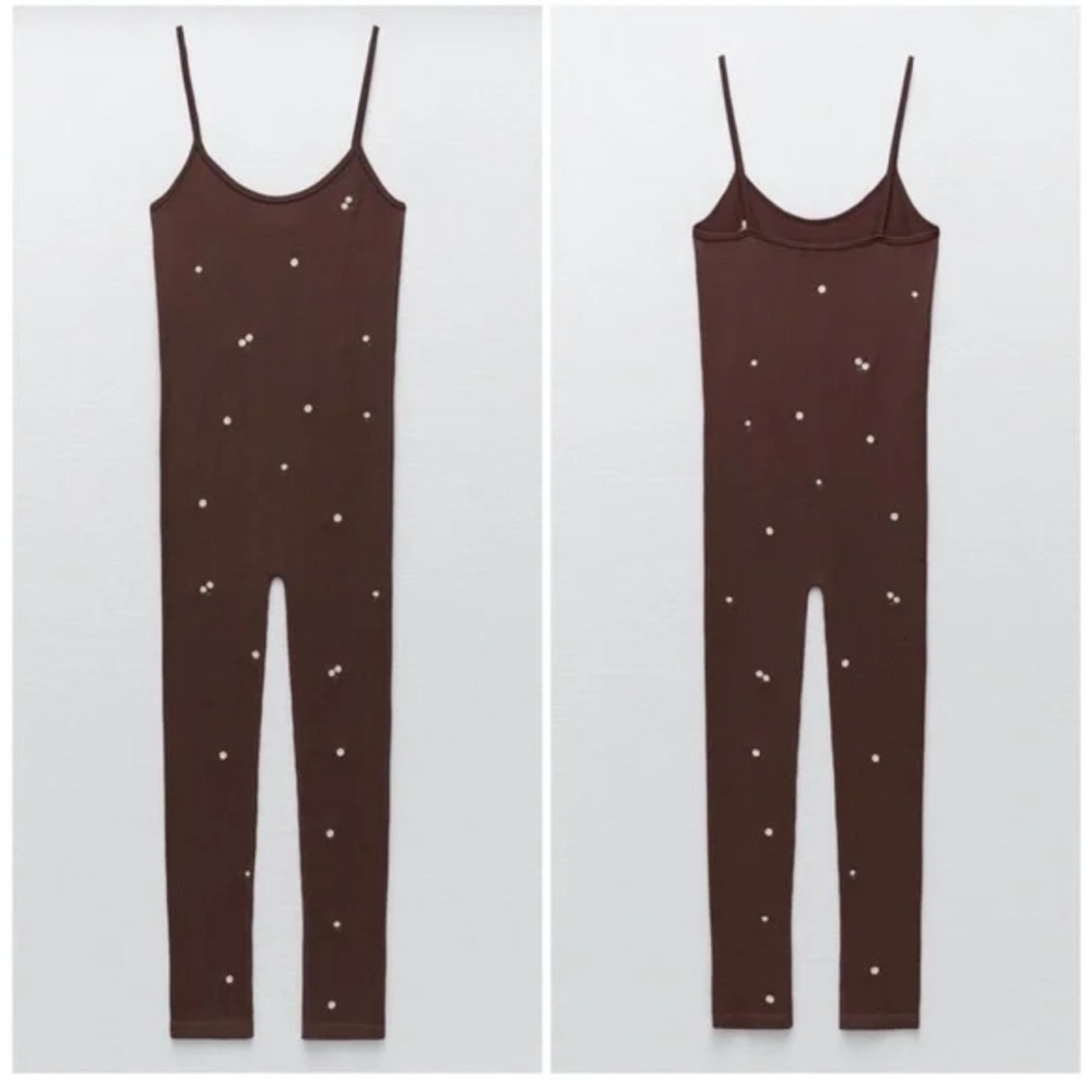 Zara Jumpsuit Ribbed